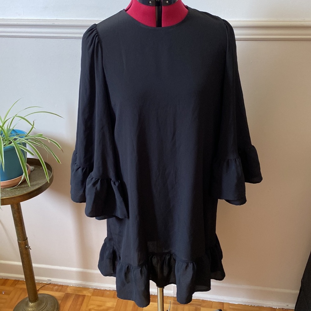 LBD Bell Sleeves